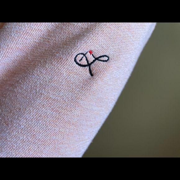 Vineyard Vines Pull Over Half Zip Light Pink Size M - Picture 10 of 12